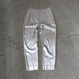 PLST Silver 100% Trousers